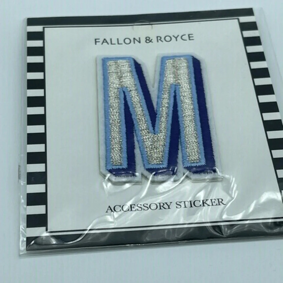 Fallon & Royce Monogram Embellishment Sticker initial “M” - Picture 2 of 3